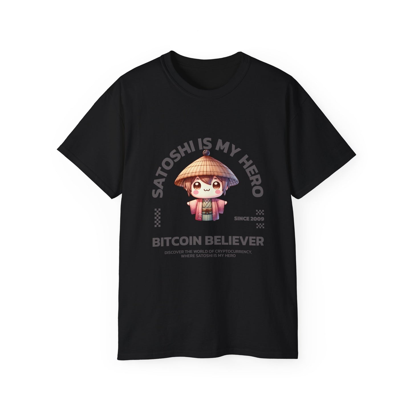 Satoshi Is My Hero Crypto T-Shirt